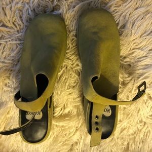 Lime Green Chunky Heel